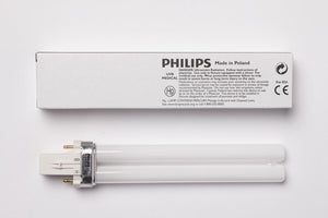 Original Philips PL-S 9W/01/2P Replacement Bulb for UVB Light Therapy Lamps